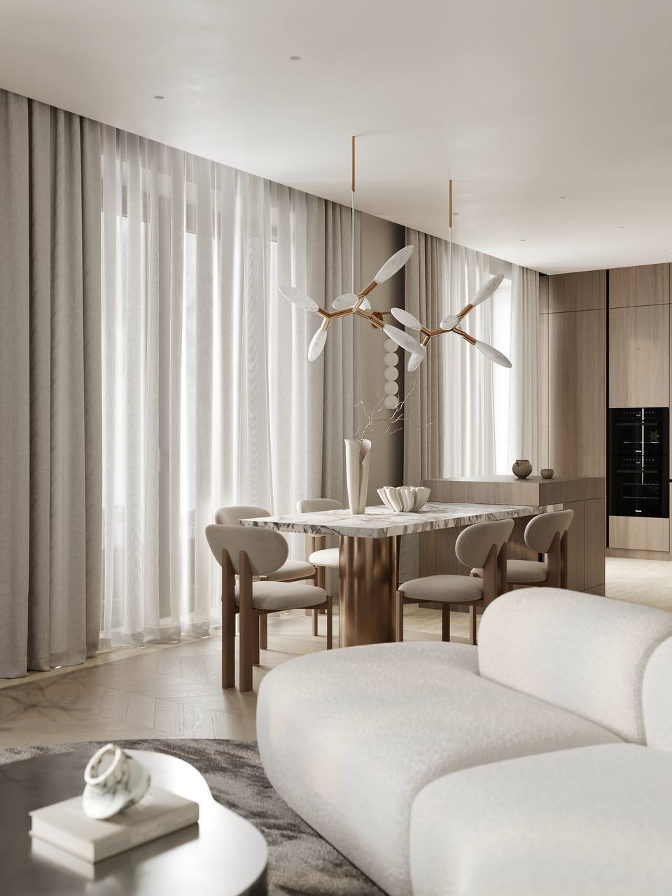 Casa Light — il tavolo e la luce naturale
