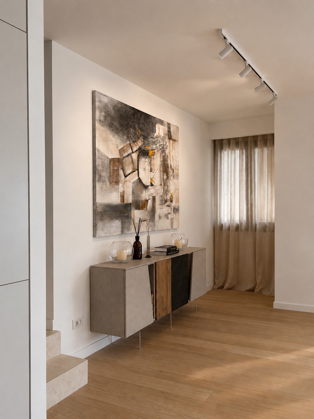 Arte e interni nel progetto Como Residence